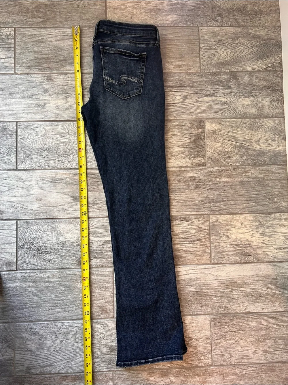 Silver Jeans Dark Blue Bootcut Jeans